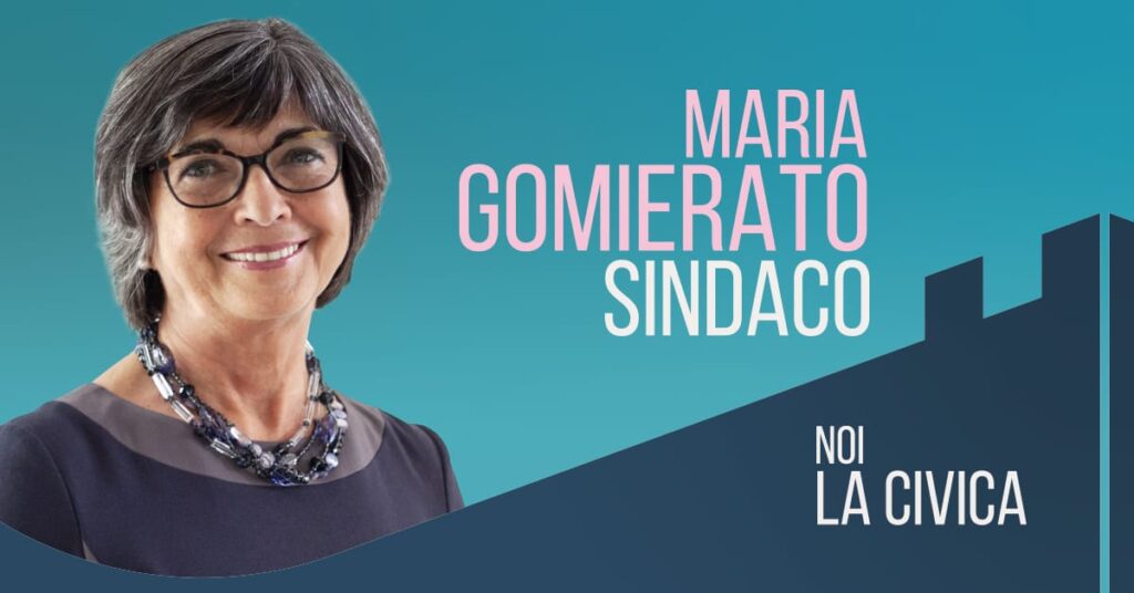 Maria Gomierato candidato sindaco campagna elettorale 2020