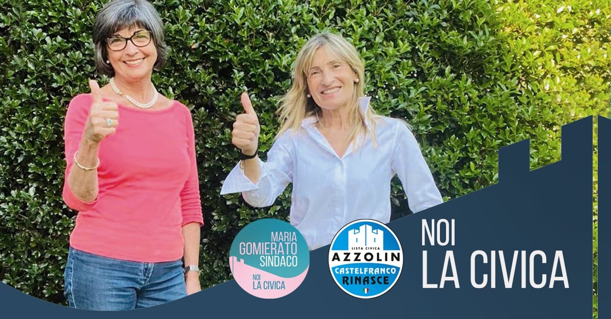 Maria Gomierato Sindaco e Azzolin: noi, la civica